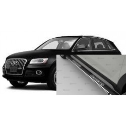 AUDİ Q5 2009-2017 YAN BASAMAK EMERALD SİYAH-ALUMİNYUM